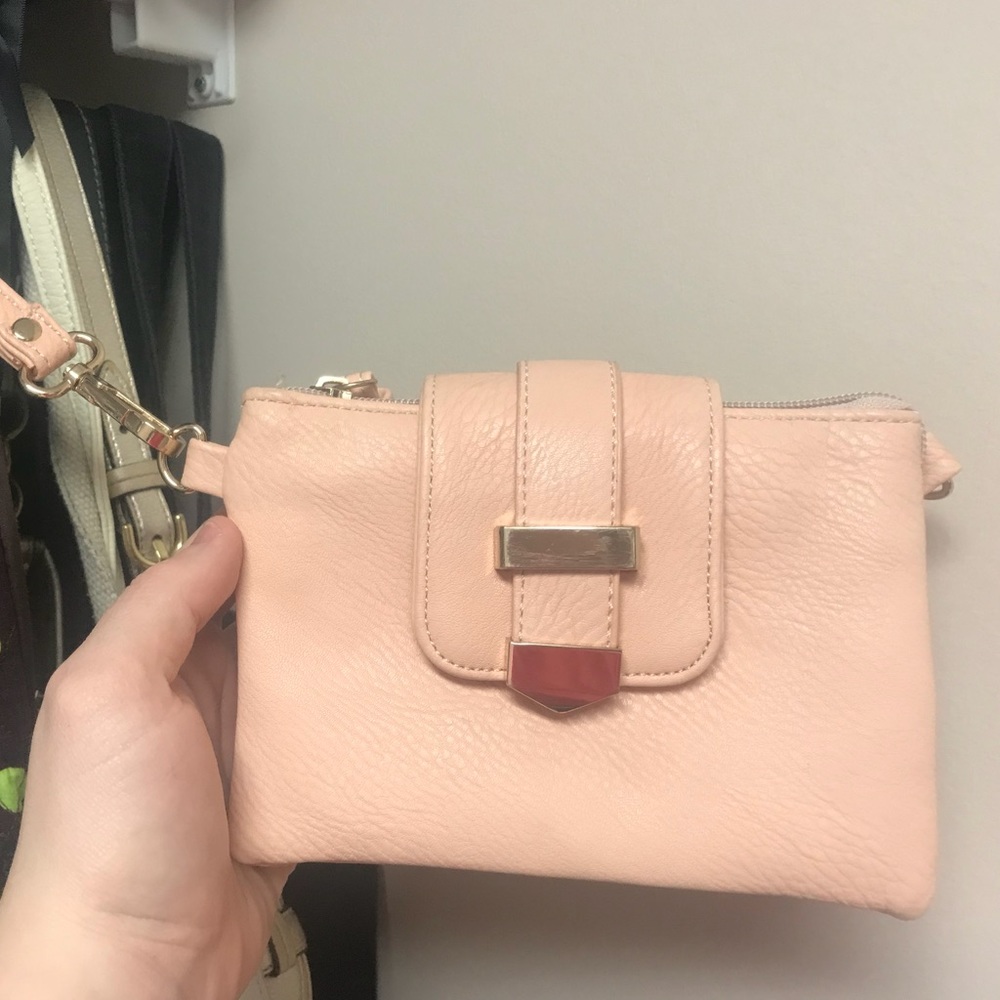 Blush Pink Wristlet